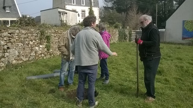 Préparation : les artistes ont la bêche