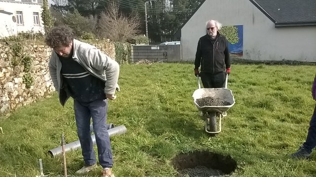 Préparation : les artistes ont la bêche