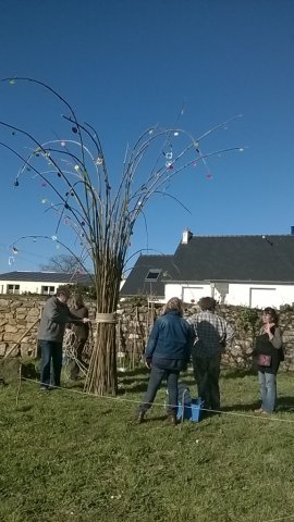 Préparation : les artistes ont la bêche