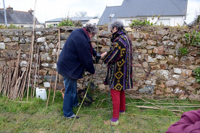 Préparation : les artistes ont la bêche