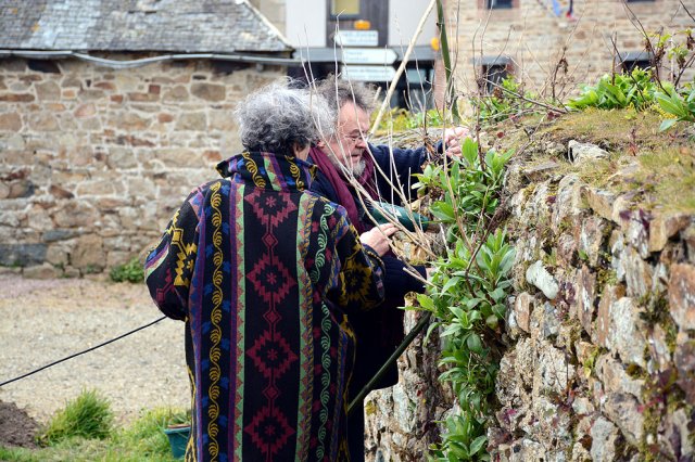 Préparation : les artistes ont la bêche