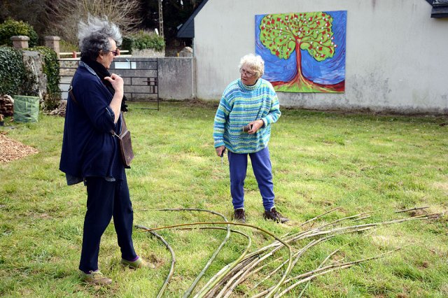 Préparation : les artistes ont la bêche