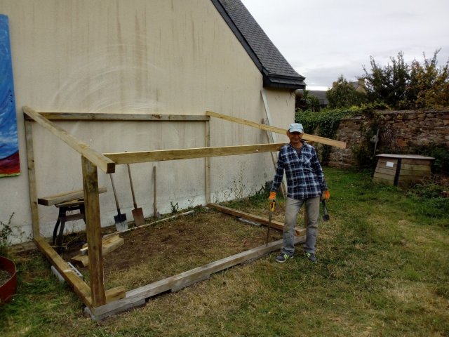 Construction de la cabane