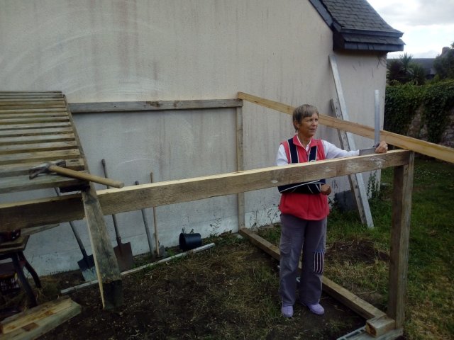 Construction de la cabane