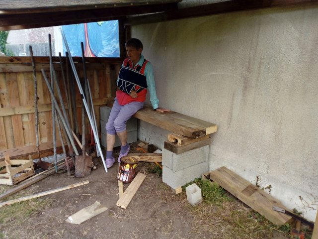 Construction de la cabane