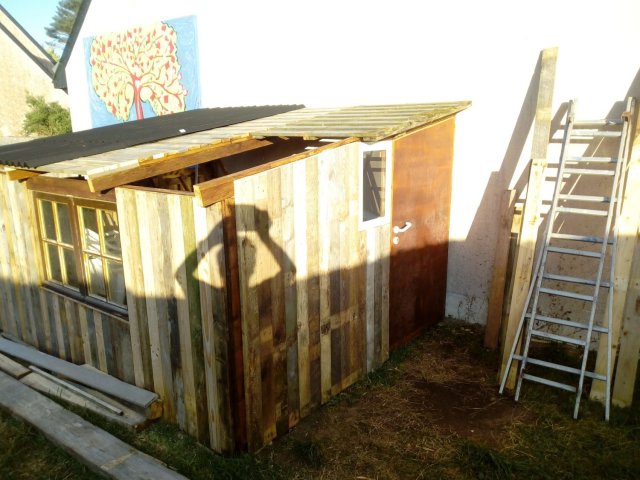 Construction de la cabane