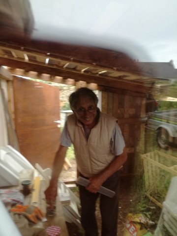 Construction de la cabane
