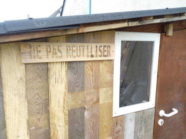 Construction de la cabane