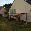 Construction de la cabane