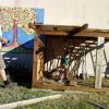 Construction de la cabane