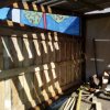 Construction de la cabane