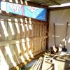 Construction de la cabane