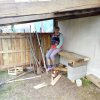 Construction de la cabane