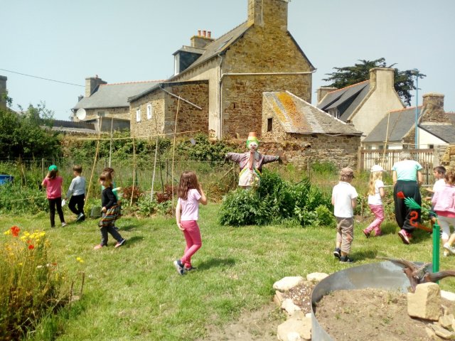 Visite des pitchounes de l'école laïque 27/06/2019