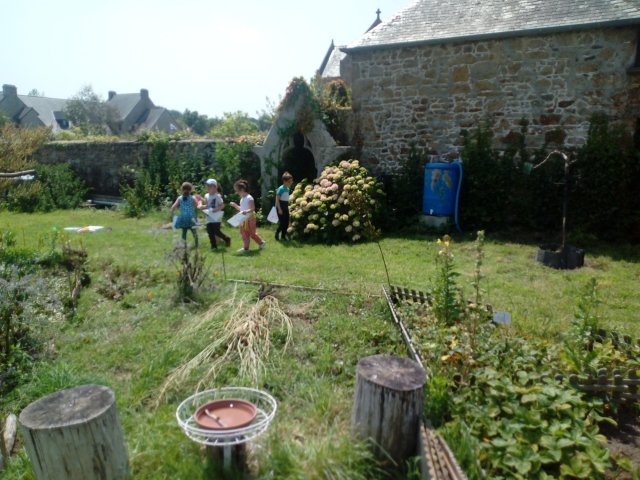 Visite des pitchounes de l'école laïque 27/06/2019
